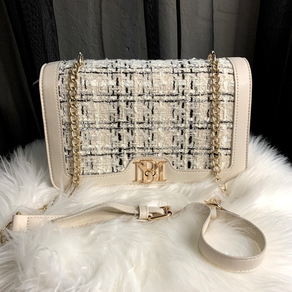 Badgley Mischka Handbags - Badgley Mischka Wool Crossbody Bag